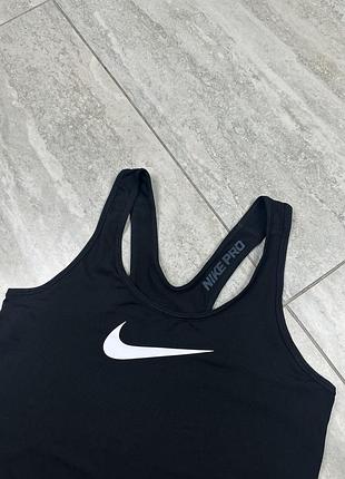 Nike pro майка топ для спорту для бігу 2