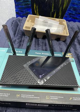 Mesh wifi 6 гігабітний 5 ггц роутер tp-link archer ax55 ax3000 usb 3.0