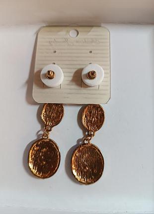 Серьги бирюзовые 3