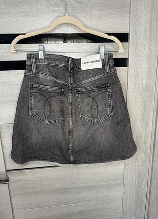 1+1=3 джинсова міні спідниця calvin klein jeans denim 5