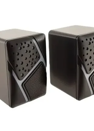Колонки компьютерные портативные стерео havit hv-sk763 rgb