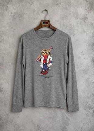 Лонгслив polo ralph lauren ski style polo bear