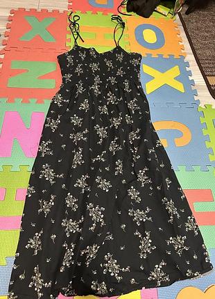 Сукня h&m котонова на бретелях 2