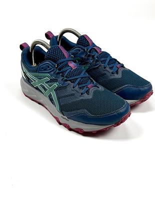 Трейлові кросівки asics gel-sonoma 6 gore-tex у синьому кольорі 39.5р 25см