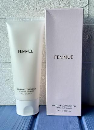 Femmue brilliant cleansing gel ніжний гель для вмивання 100ml