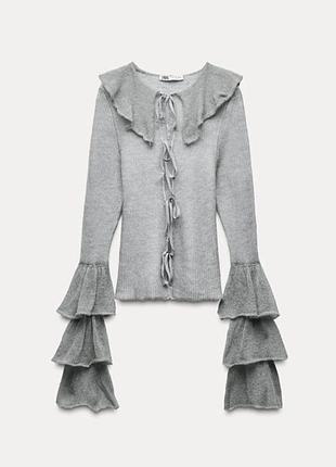 Стильний легкий кардиган zara