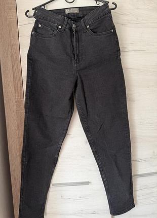 Чорні жіночі джинси primark (denim co) — розмір xs / s (34 eur)