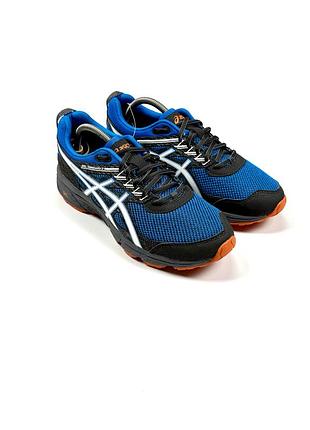 Нові! кросівки asics gel-sangaku 2 синьо чорні 42р 26.5см
