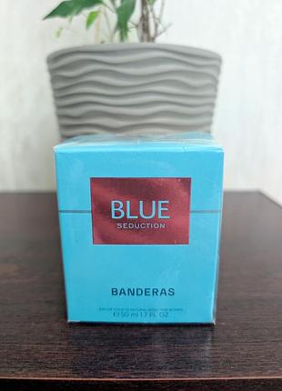 Туалетная вода antonio banderas blue seduction, 50 мл., новые упакованные.