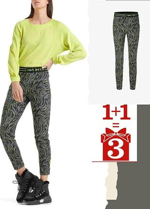 1+1=3 штани легінси marc cain sports принт