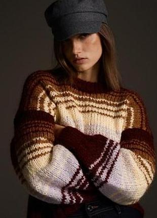 Светр zara теплий