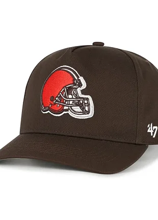 Men's '47 brown cleveland browns franchise team fitted hat size xl
