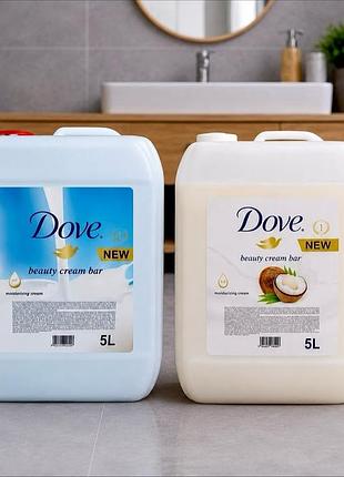 Мило dove beauty cream bar рідке крем-мило 5 л