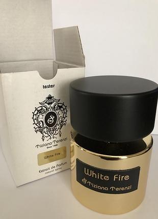 Tiziana terenzi white fire extrait de parfum 100 ml.
оригінальний тестер.