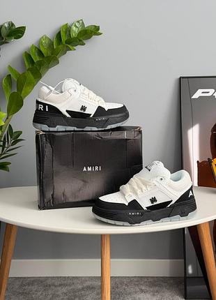 Amiri ma-1 sneakers black white 📦 6