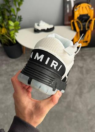 Amiri ma-1 sneakers black white 📦 8