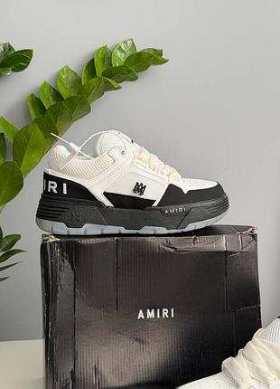 Amiri ma-1 sneakers black white 📦 2