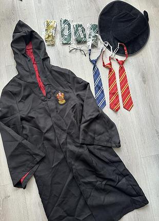 Мантия гриффиндор шляпа волшебника gryffindor slytherin галстуки факультетов  хогвартс очки гарри  когтевран пуффендуй