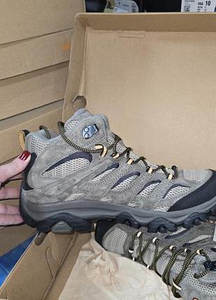 Чоловічі трекінгові кросівки черевики merrell moab 3 mid gtx gore-tex оригінал 44 р. 28 см