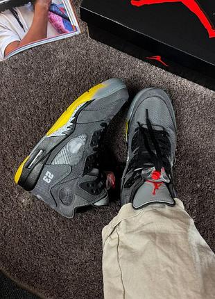 Air jordan retro 5  muslin' 3