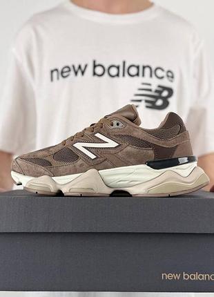 Чоловічі кросівки new balance 9060 brown beige | розміри 41-46
