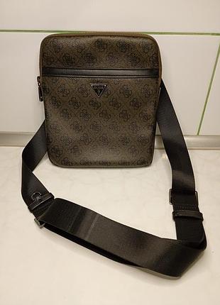Чоловіча сумка через плече guess сумка мужская через плечо