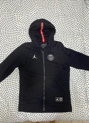Чоловіче худі jordan psg чорне розмір m-s