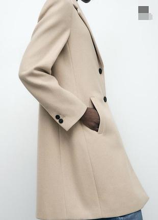 Елегантне демісезонне пальто zara 3
