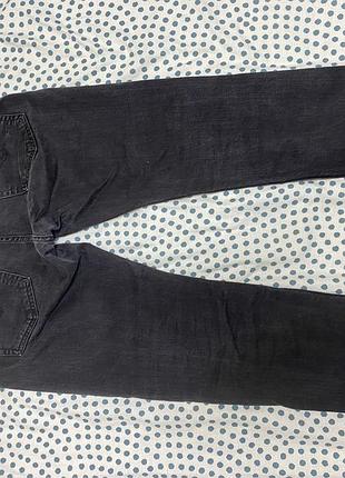 Джинси чоловічі levi’s чорні, розмір 32/32.  довжина 100