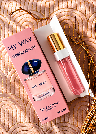 Тубероза і бергамот, тестер преміум якості! my way giorgio armani