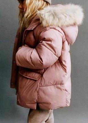 Куртка пуховик zara 86