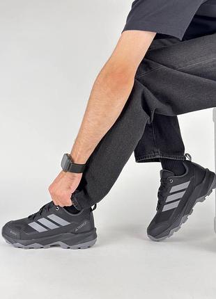 Водонепроникні кросівки adidas terrex skychaser ax5 gtx black grey