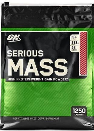 Гейнер optimum nutrition serious mass 5.45 кг banana (841801)