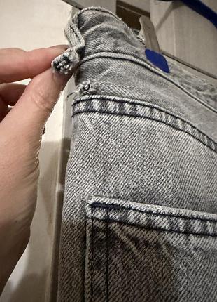 Жіночі джинси zara сірі 4