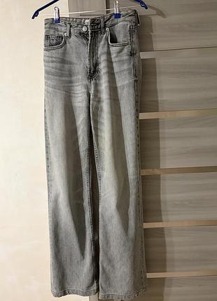 Жіночі джинси zara сірі 3