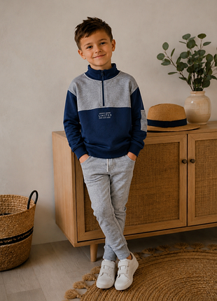 Школьная кофта для мальчика на 6-7 лет