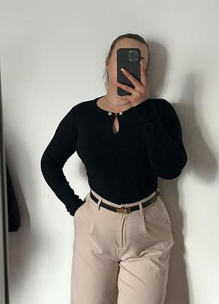 Віскоза ковта/кофтина/лонгслів з боискітками