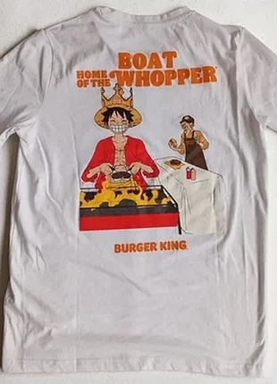 Футболка колоборації one piec & berger king розмір м
