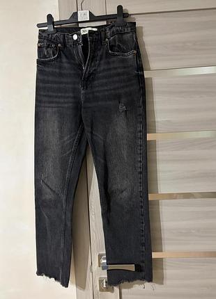 Джинси жіночі zara сірі