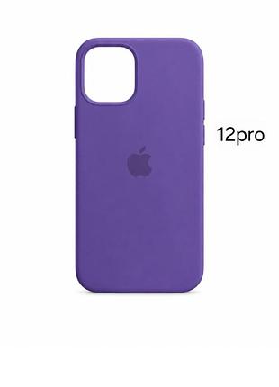 Чохол apple для iphone 12 pro силіконовий