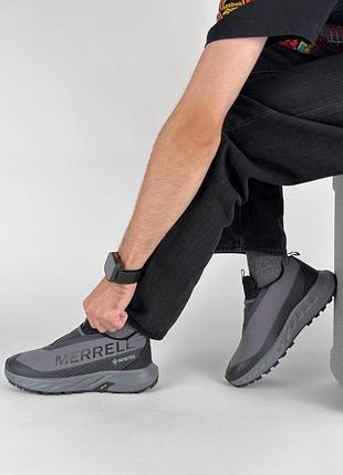 Водонепроникні кросівки merrell agility peak 5 gtx slate grey black