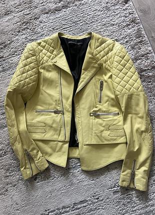 Куртка жакет жіноча натуральна шкіра оригінал! ballenciaga.leather оригінал