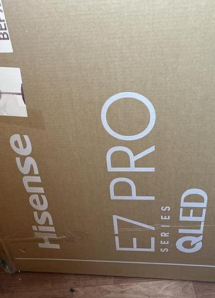 Телевізор hisense e7pro 2