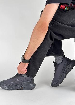 Водонепроникні кросівки merrell agility peak 5 gtx dark grey black