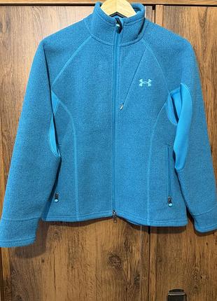 Жіноча спортивна кофта under armour розмір s бірюзового кольору