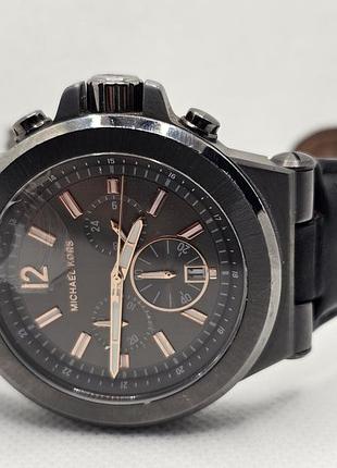 Чоловічий годинник-хронограф michael kors mk-8511 оригінал gunmetal 10 atm