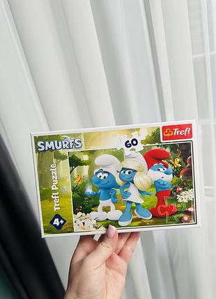 Пазл trefl the smurfs зачарований ліс 60 елементів