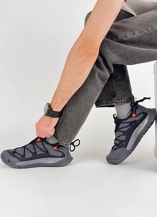 Водонепроникні кросівки nike acg terra antarktik low gtx grey black