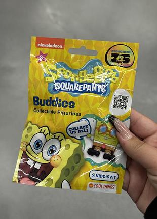 Іграшкова фігурка для хлопчика nickelodeon spongebob squarepants buddies колекційна
