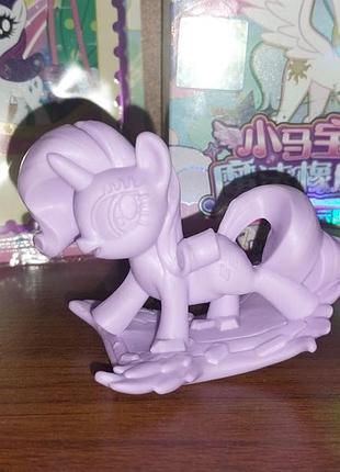 Фигурка my little pony kayou rubber doll series 1 rarity рарити рерити май лит пони рариты рериты май литл пони фигурки игрушки мой маленький